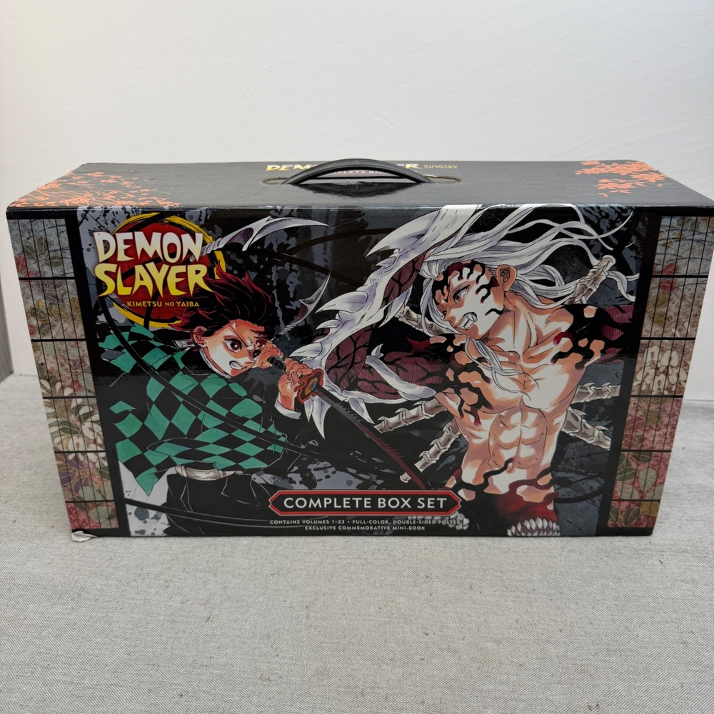 Demon Slayer Complete Box Set Manga Volumes 1-23 English Excellent Condition